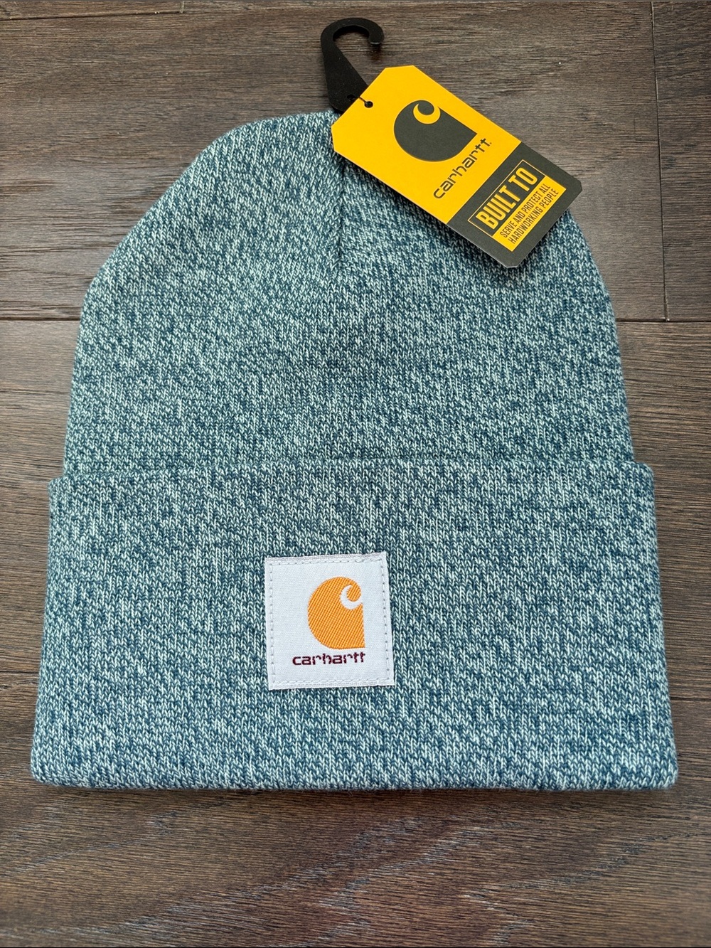 Carhart Knit Cuffed Beanie/watch hat,logo patch,heathered winter warm,unisex